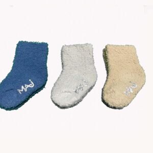 Baby Cozy Socks, Soft Plush Material, 3 Pairs